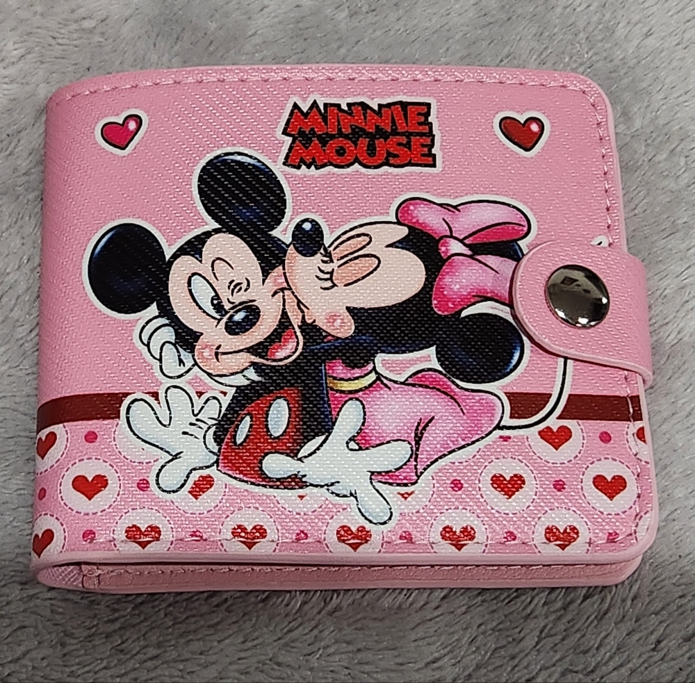Minnie Mouse Pink Kids Wallet
